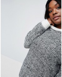 grauer Oversize Pullover von Asos