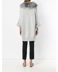 grauer Oversize Pullover von Fabiana Filippi