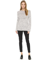 grauer Oversize Pullover von Club Monaco