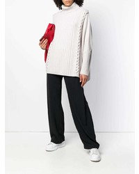 grauer Oversize Pullover von N.Peal
