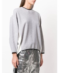 grauer Oversize Pullover von Nude