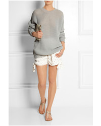 grauer Oversize Pullover von Chloé