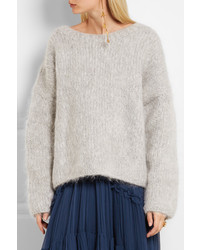 grauer Oversize Pullover von Chloé