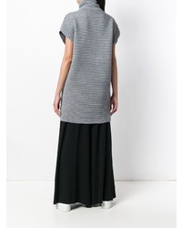 grauer Oversize Pullover von Victoria Victoria Beckham