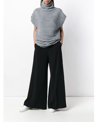 grauer Oversize Pullover von Victoria Victoria Beckham