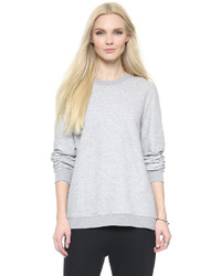 grauer Oversize Pullover von Zoe Karssen