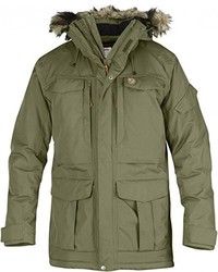 grauer Parka von Fjallraven