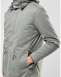 grauer Parka von Selected