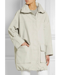 grauer Parka von Donna Karan