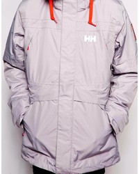 grauer Parka von Helly Hansen