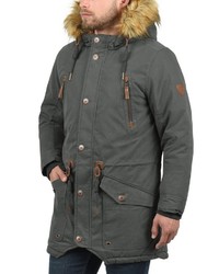 grauer Parka von Solid