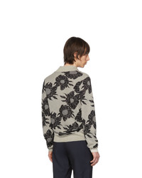 grauer Polo Pullover von Dries Van Noten