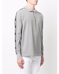 grauer Polo Pullover von Philipp Plein