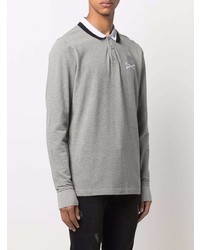 grauer Polo Pullover von Philipp Plein