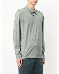 grauer Polo Pullover von Gieves & Hawkes