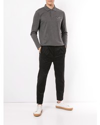 grauer Polo Pullover von Gieves & Hawkes