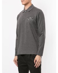 grauer Polo Pullover von Gieves & Hawkes