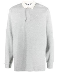 grauer Polo Pullover von Nike