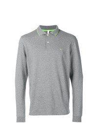 grauer Polo Pullover von Sun 68