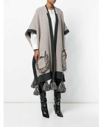 grauer Poncho von Alanui