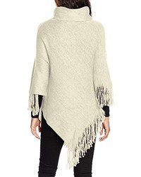 grauer Poncho von Pieces