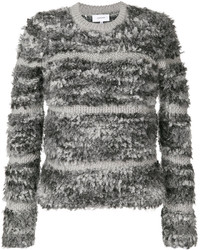 grauer Pullover aus Bouclé von Carven