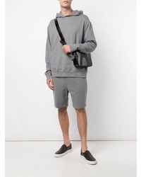 grauer Pullover mit einem Kapuze von AG Jeans