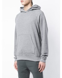 grauer Pullover mit einem Kapuze von John Elliott