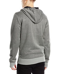 grauer Pullover mit einem Kapuze von Bench