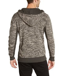 grauer Pullover mit einem Kapuze von Billabong