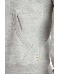 grauer Pullover mit einem Kapuze von BLEND