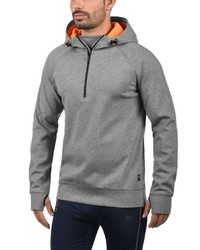 grauer Pullover mit einem Kapuze von BLEND ATHLETICS