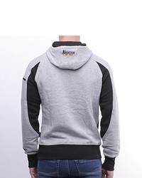 grauer Pullover mit einem Kapuze von Boxeur Des Rues