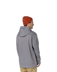 grauer Pullover mit einem Kapuze von Burton