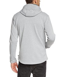 grauer Pullover mit einem Kapuze von Burton