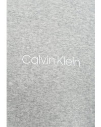 grauer Pullover mit einem Kapuze von Calvin Klein