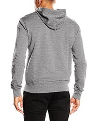 grauer Pullover mit einem Kapuze von Champion