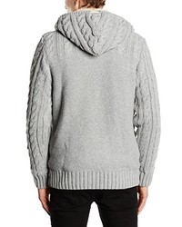 grauer Pullover mit einem Kapuze von Chiemsee