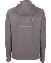 grauer Pullover mit einem Kapuze von Chiemsee