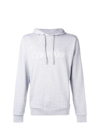 grauer Pullover mit einem Kapuze von CK Calvin Klein