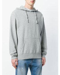 grauer Pullover mit einem Kapuze von Closed