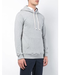 grauer Pullover mit einem Kapuze von Comme Des Garcons SHIRT