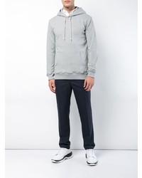 grauer Pullover mit einem Kapuze von Comme Des Garcons SHIRT