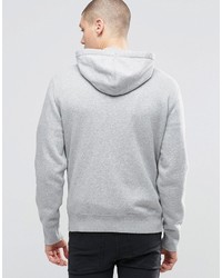 grauer Pullover mit einem Kapuze von Converse