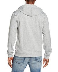 grauer Pullover mit einem Kapuze von Criminal Damage