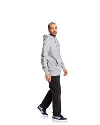 grauer Pullover mit einem Kapuze von DC Shoes