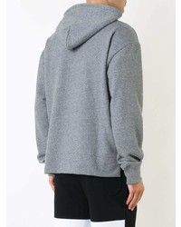 grauer Pullover mit einem Kapuze von John Elliott