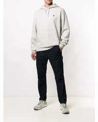 grauer Pullover mit einem Kapuze von Polo Ralph Lauren