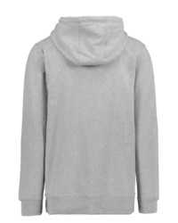 grauer Pullover mit einem Kapuze von Eight2Nine