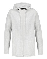 grauer Pullover mit einem Kapuze von Eight2Nine